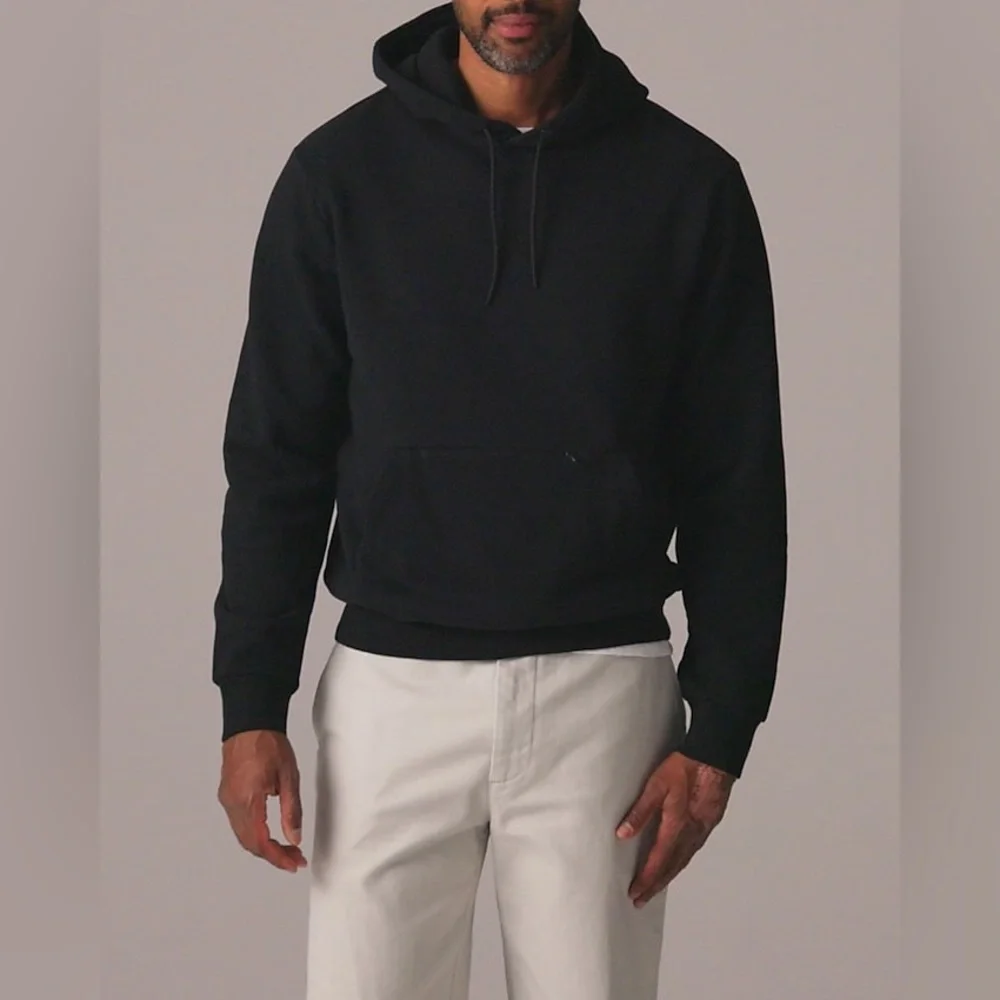 J.Crew Summit 11 oz. soft-knit fleece hoodie size M NWT